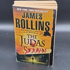 THE JUDAS STRAIN by James Rollins High-stakes Thriller Adventure Paperback Book